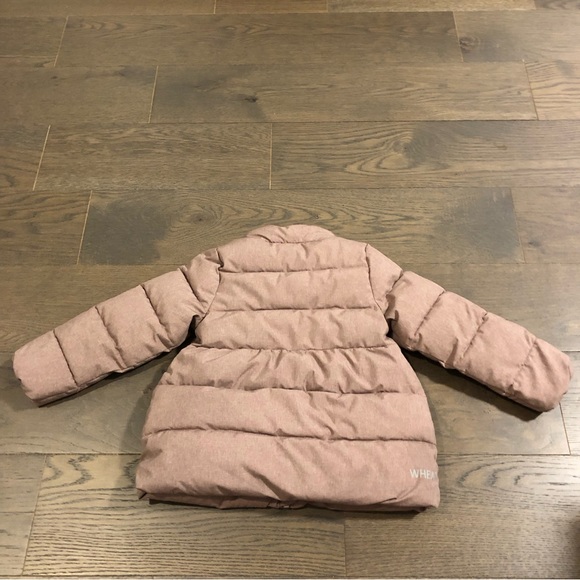 WHEAT kids puffer jacket Sz 2Y 92. Dusty Rose - Picture 5 of 10